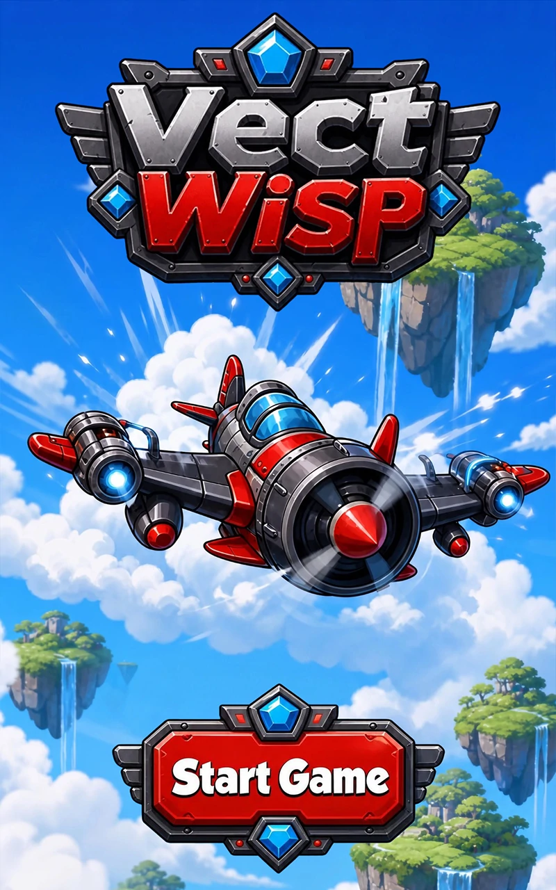 Vect Wisp start screen